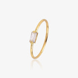 Anillo Piedra Rectangular