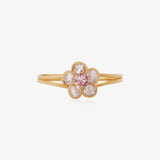 Color flower ring