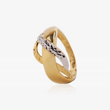 Anillo Bicolor Calado
