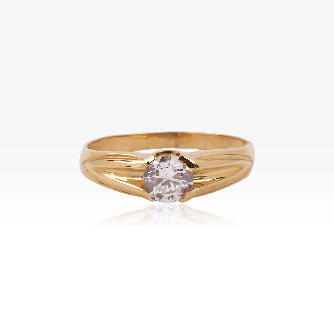 Gold Solitaire Cad Arm Uve No. 15
