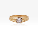 Gold Solitaire Cad Arm Uve No. 15