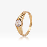 Gold Solitaire Cad Arm Uve No. 15