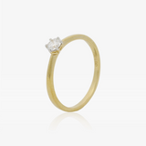 Anillo solitario DC