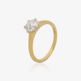 Anillo solitario DC
