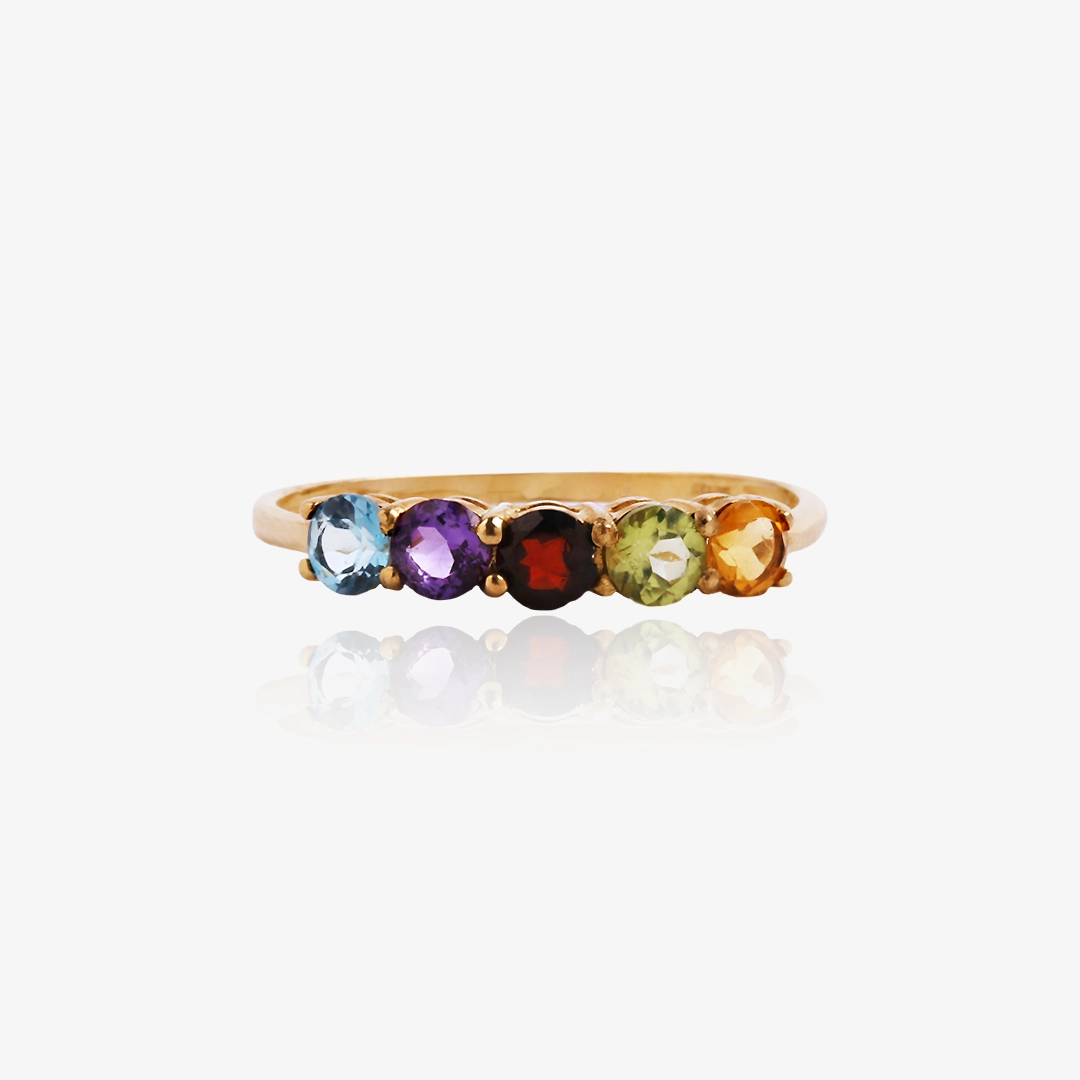 Anillo Cinquillo Color