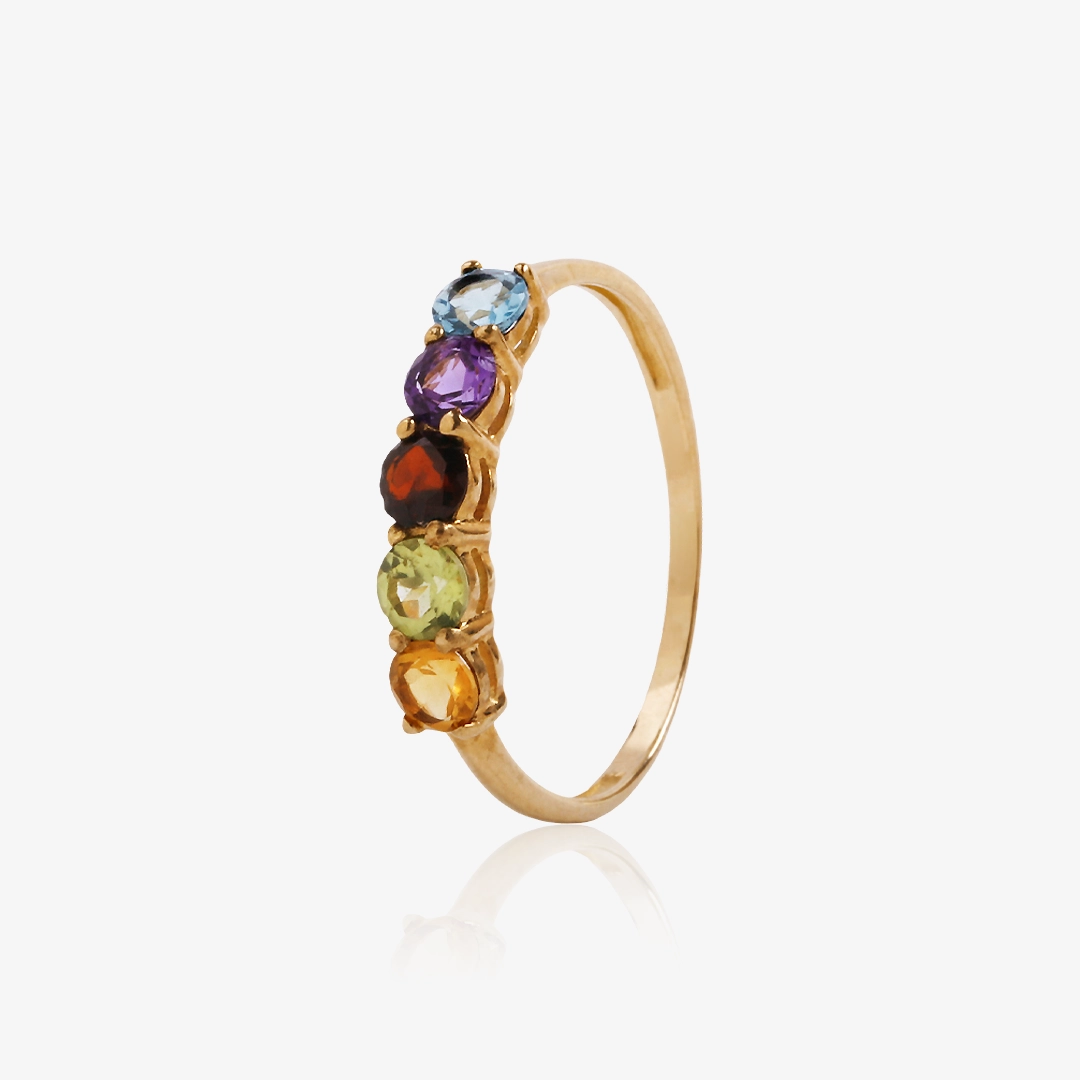 Anillo Cinquillo Color