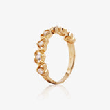 Anillo Piedras Corazón