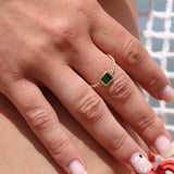 Anillo Malaquita