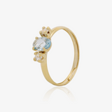 Anillo Piedra Azul