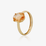 Anillo Ambar Oval