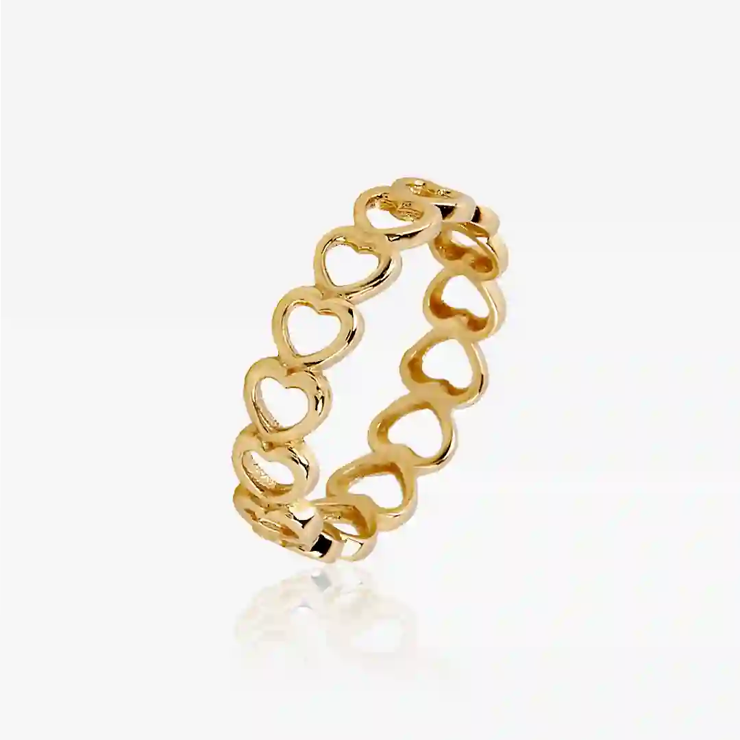 Anillo Corazones