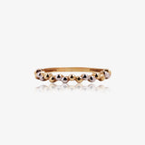 Anillo Bicolor Bolitas