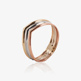 Anillo tricolor