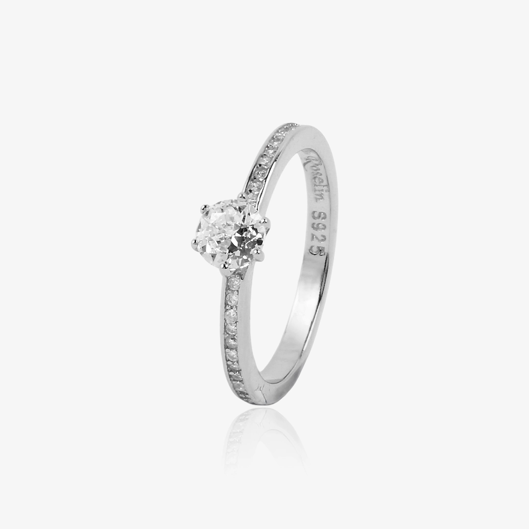 Anillo Plata Circonitas