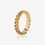 Trendy spike ring