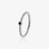 Anillo bolas circo negra