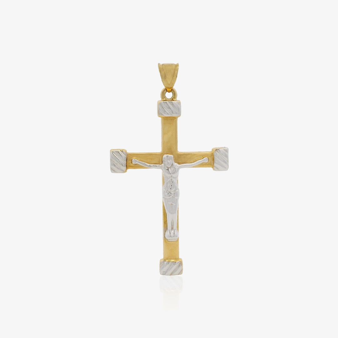 Bicolor Cross Christ Gallones