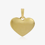 Colgante Corazon plano
