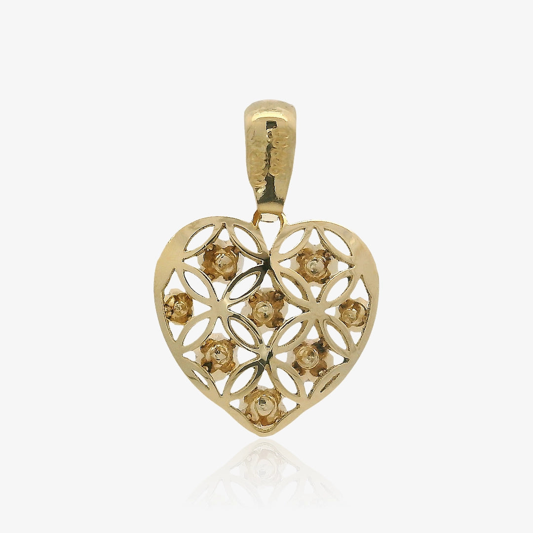 Colgante Corazón Circonitas