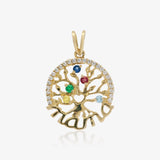Mom tree pendant