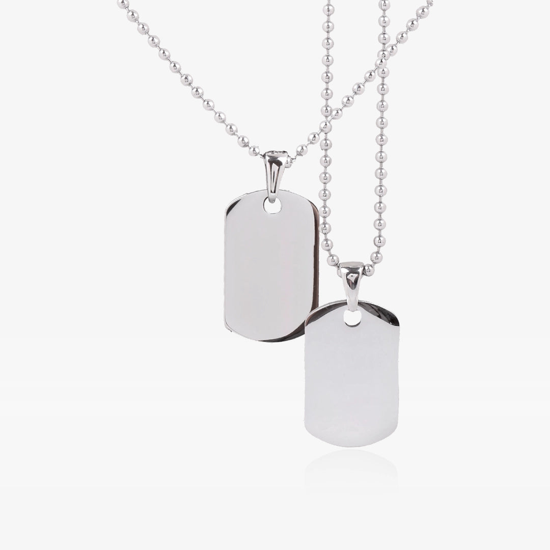 Collar Doble Chapa