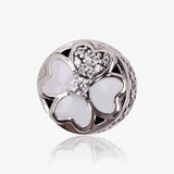 Clover Hearts Charm