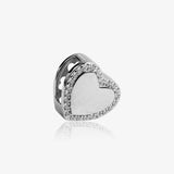 Mirror Heart Charm