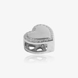 Mirror Heart Charm