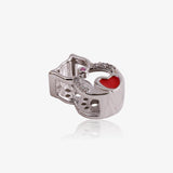 Mirror Cat Charm