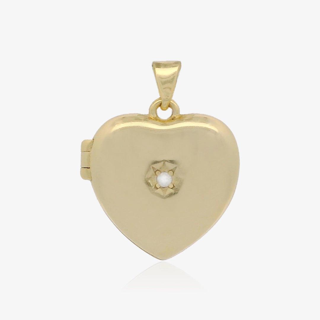 Colgante Guardapelo Corazón