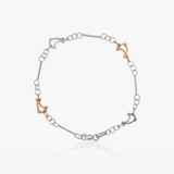 Pulsera Bicolor Delfines