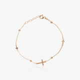Pulsera Cruces Bolas