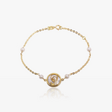 Pulsera Virgen Niña perlas