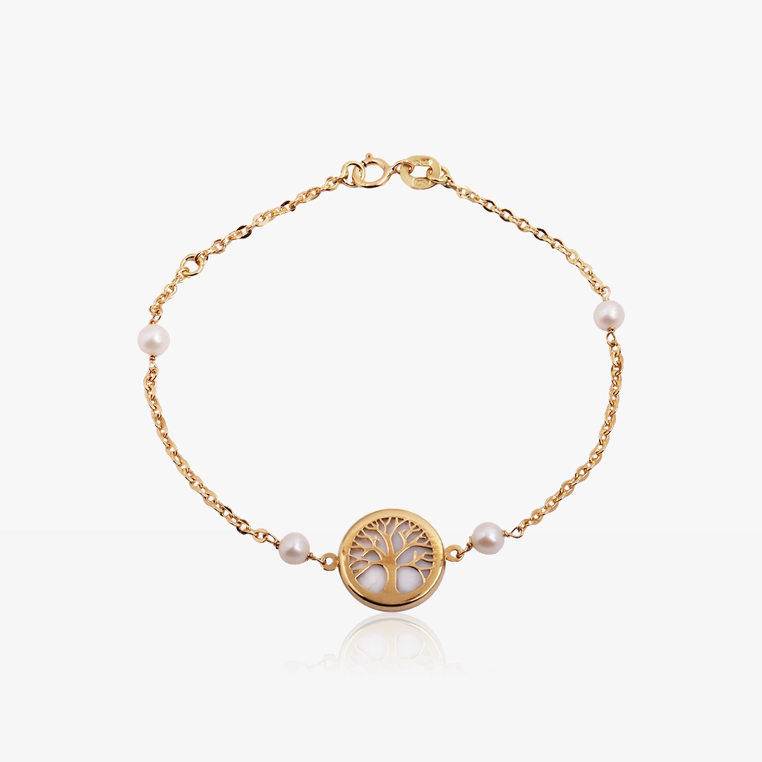 Pulsera Nacar Arbol de la Vida