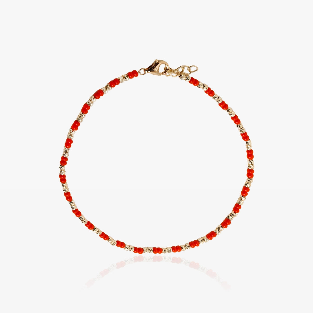 Tobillera Coral