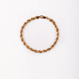 Pulsera cordón salomonico 4.5 mm