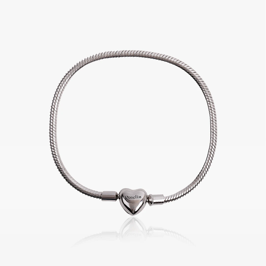 Heart Bead Bracelet