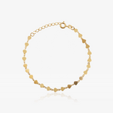 Fancy heart bracelet