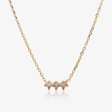 Collar triple stone