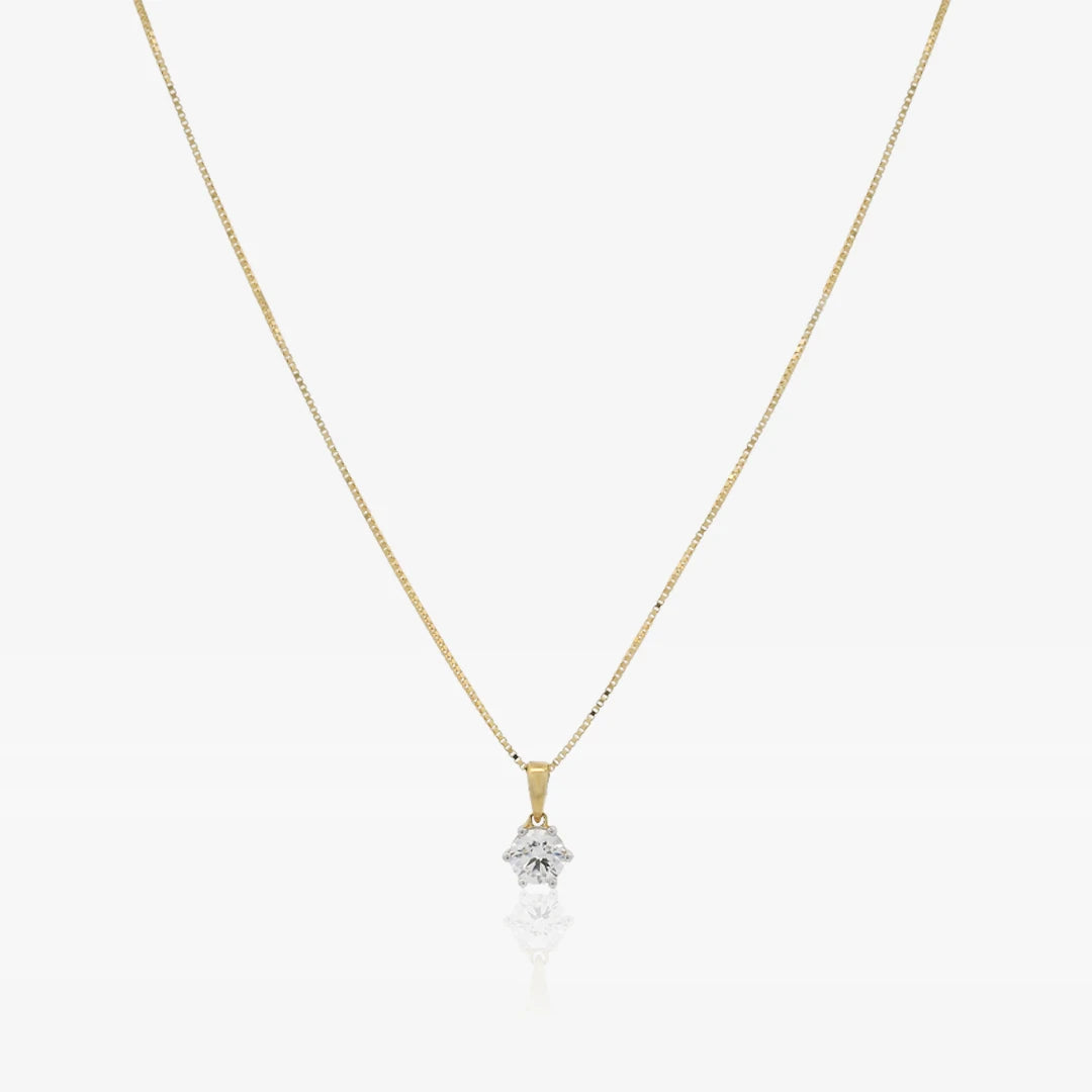 Collar Diamante Creado