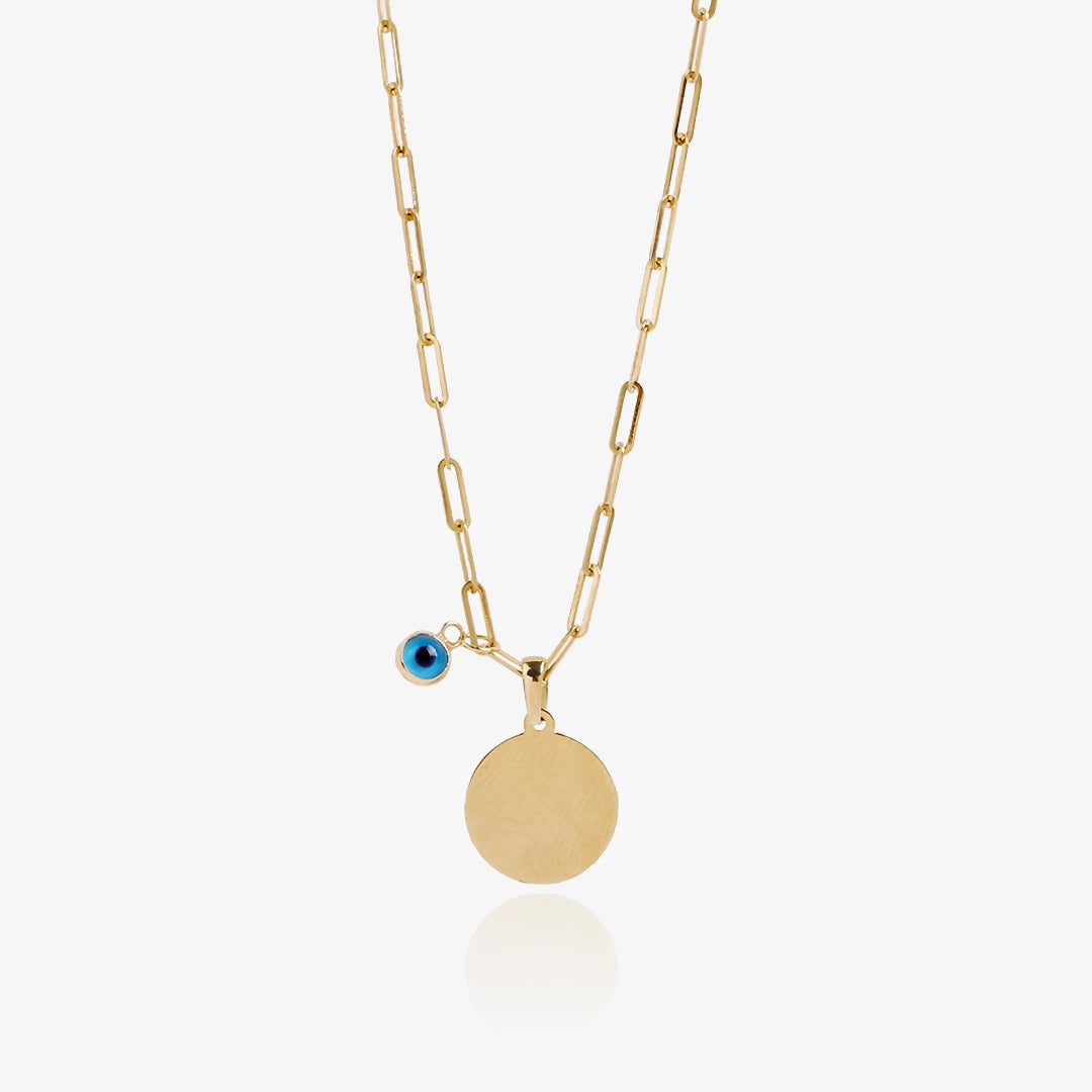 Turkish eye necklace.