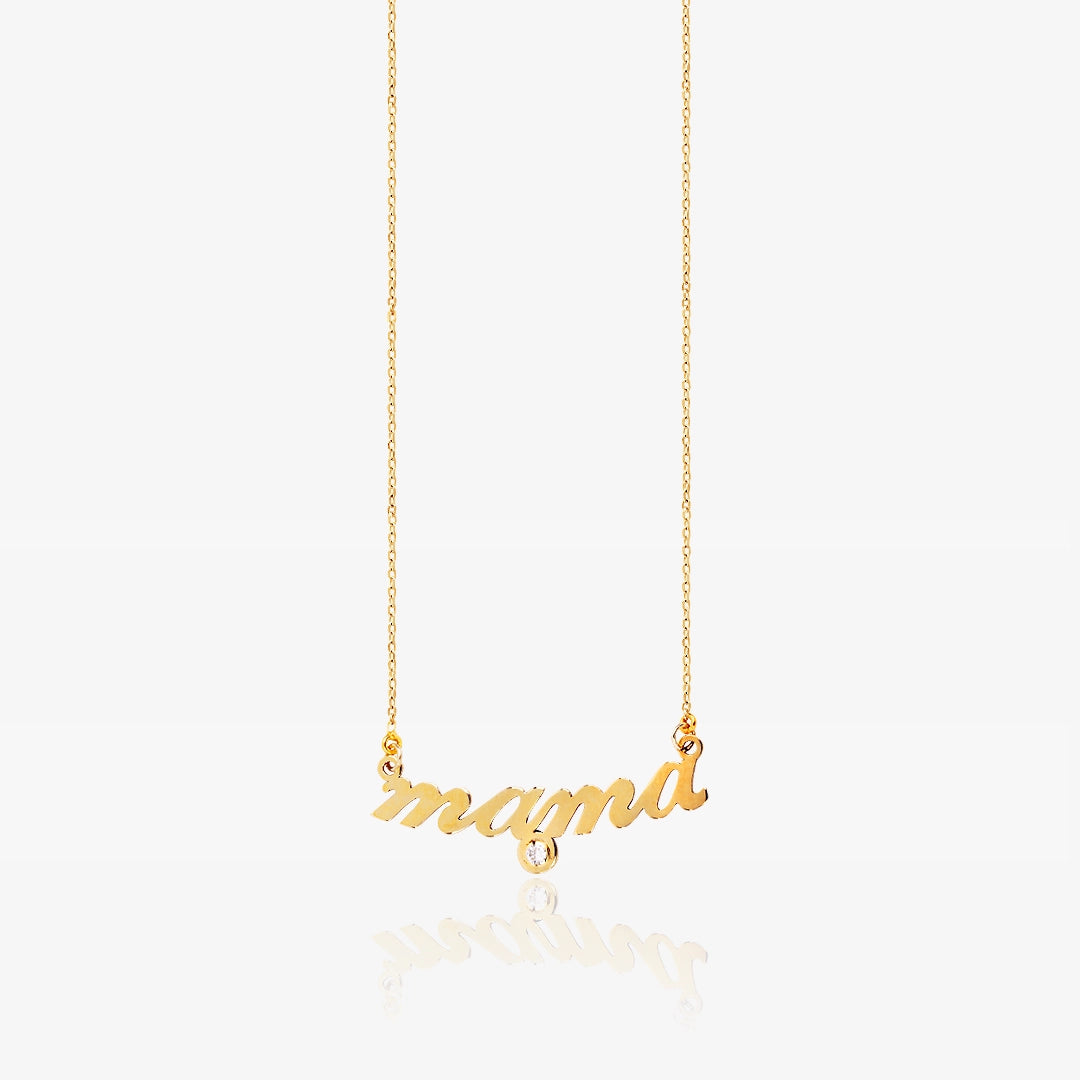 Collar mama circonita