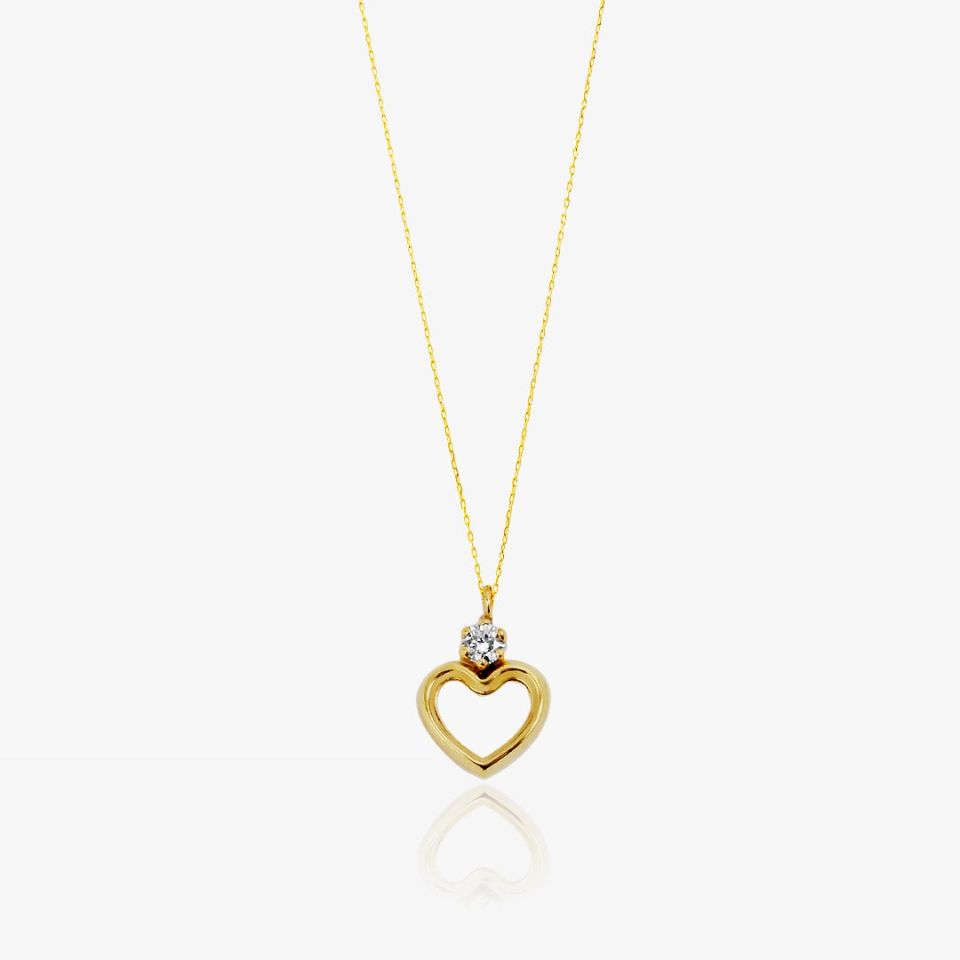 Collar corazón
