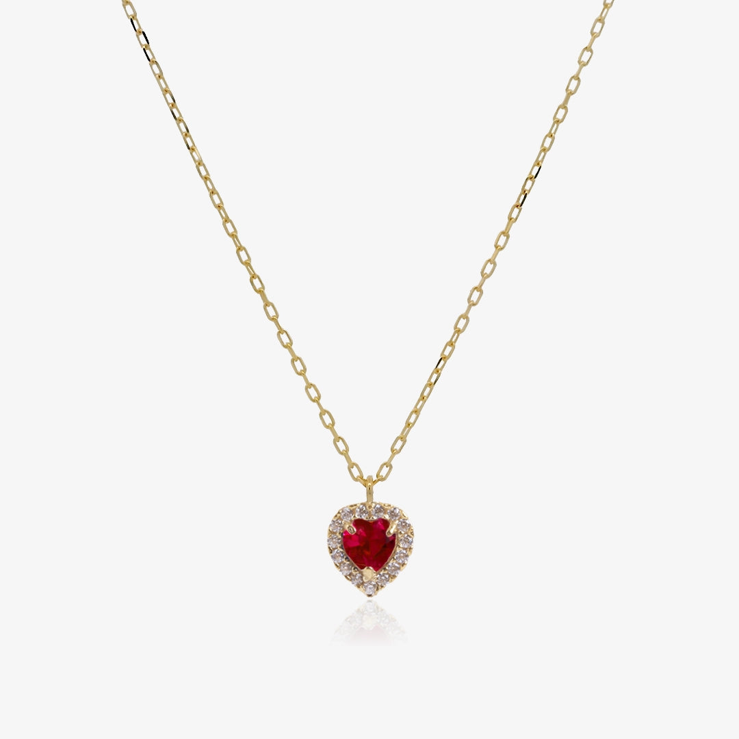 Collar corazón
