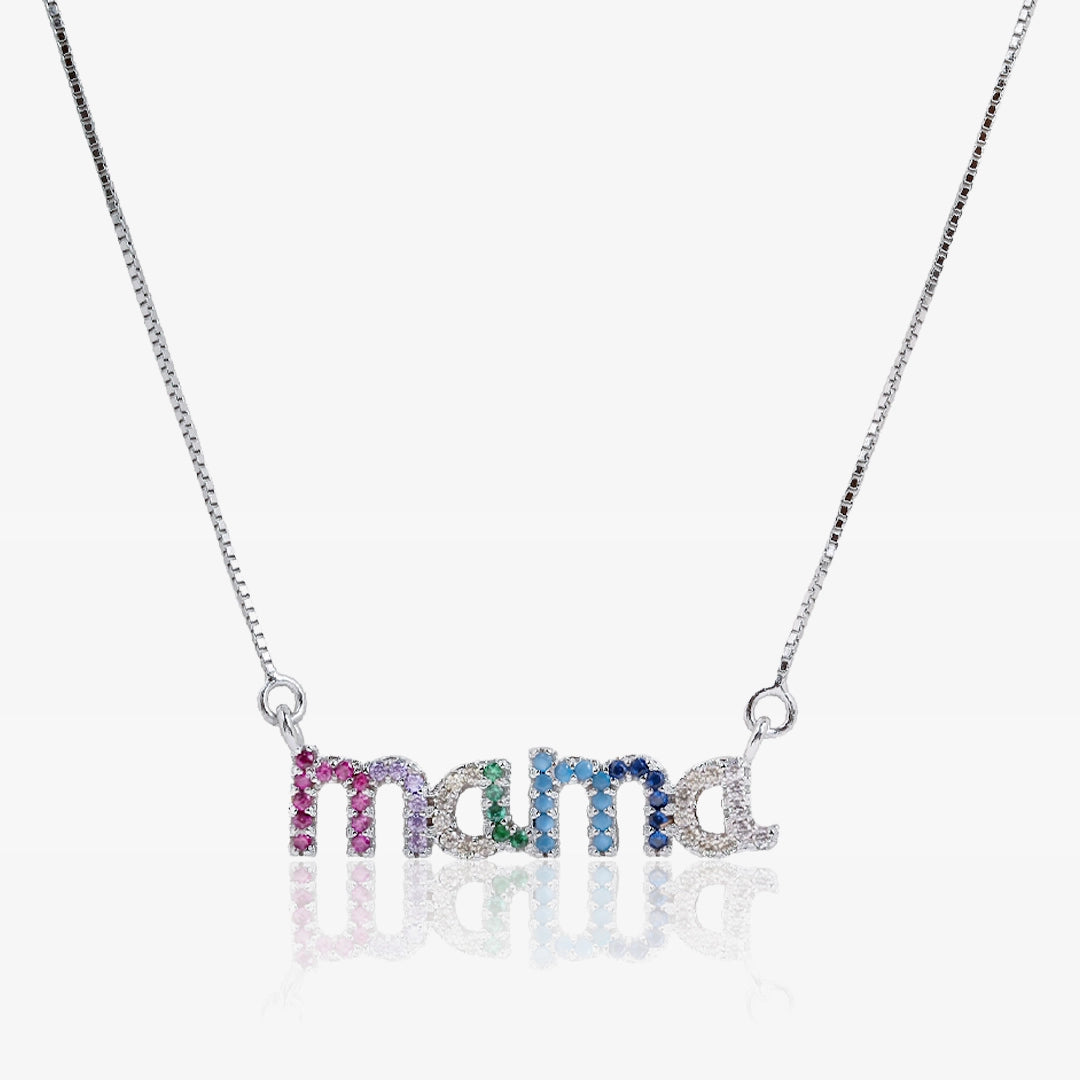 Collar Multicolor mama