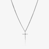 Zirconia Cross Necklace