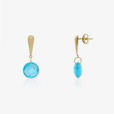 Pendientes Azul Briolet