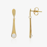 Pendientes largos Gota