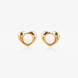 Pendientes Perlas Corazón
