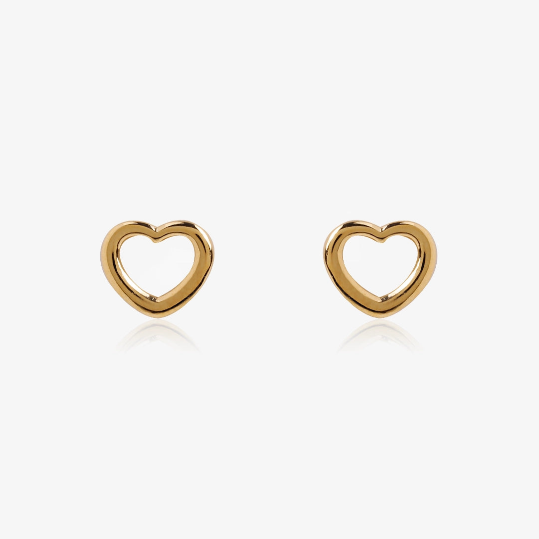 Pendientes Corazón Calado